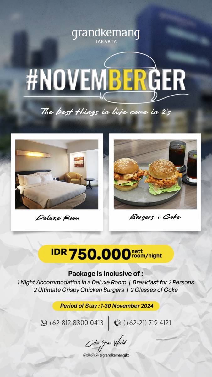 grandkemang Jakarta the exclusive Official Website | 4 Star Business ...